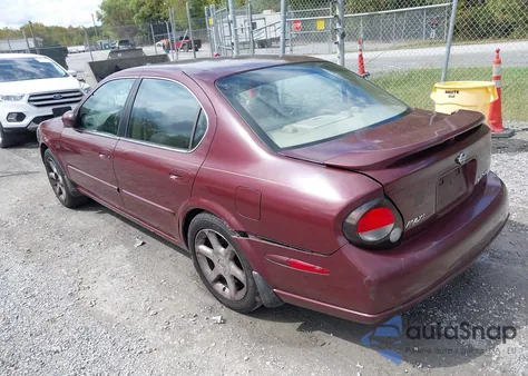 2000 Nissan Maxima Gle/Gxe/Se из США, поврежденный, VIN JN1CA31D8YT543803